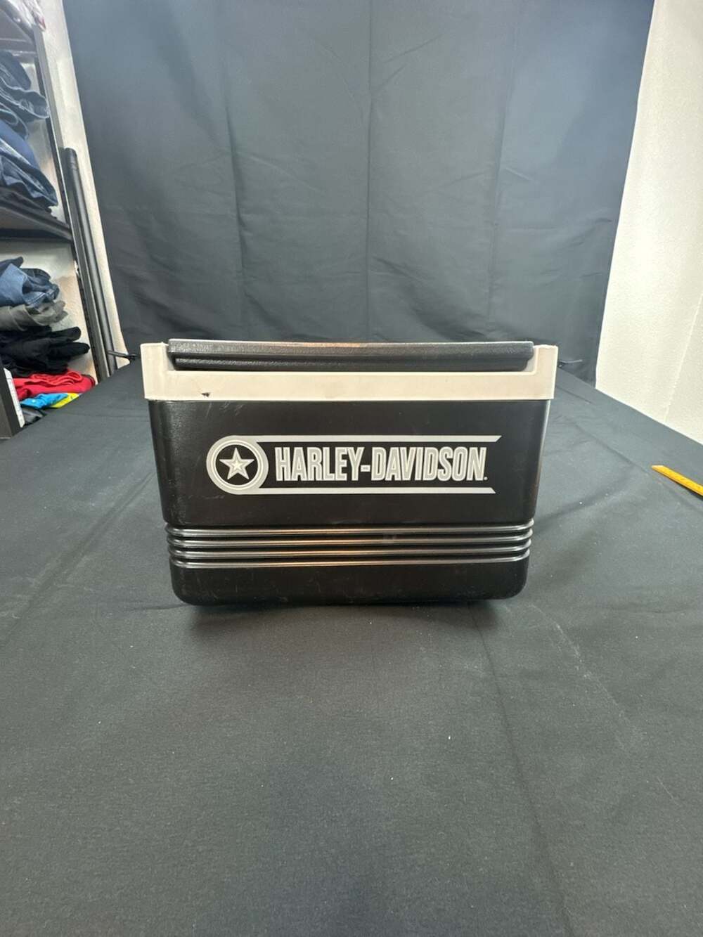 Vintage Igloo Harley-Davidson Black & Grey Ice Chest Cooler